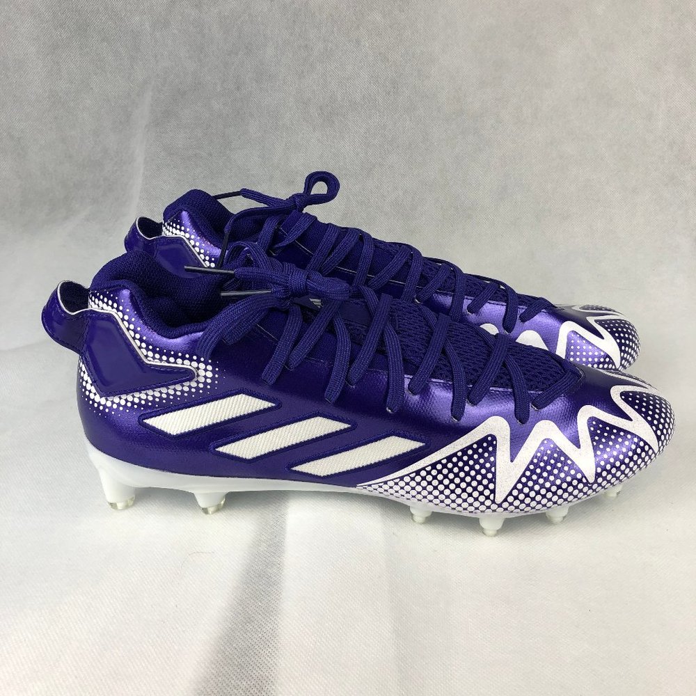 Adidas Freak 22 Team Purple White Football Cleats HP8769 US Men's Size 13
